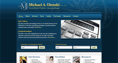 Desktop Screenshot of olenskicpa.com